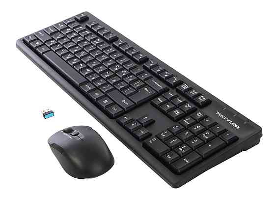 Комплект (клавіатура, миша) бездротовий A4Tech FG1200S Black ( 12857 ) Харків