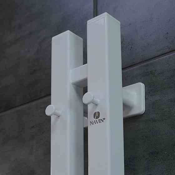 Рушникосушка електрична Navin Силует Квадро 90х1200 Sensor права, біла Київ