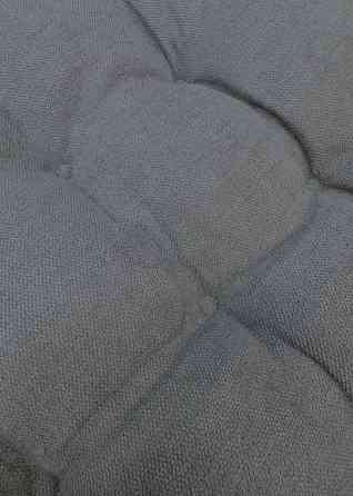 Подушка для стільців (50x120х4 см) подвійна Decorator Соро колір сірий 84-197 Київ