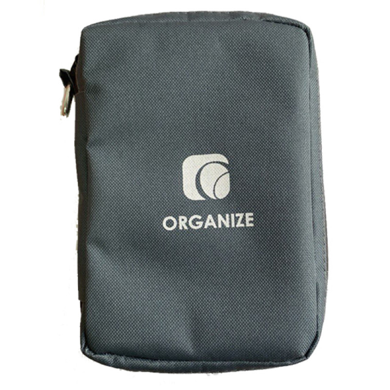 Дорожный органайзер для зарядок 18x12x3,5 см (Серый) Сумы - изображение 4