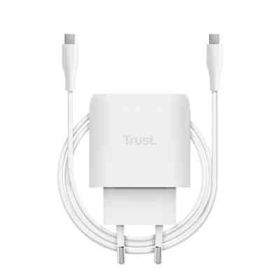 Зарядний пристрій Trust USB-C 45W GaN PD/PPS white (25522_TRUST) Вінниця