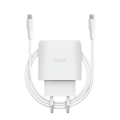 Зарядний пристрій Trust USB-C 45W GaN PD/PPS white (25522_TRUST) Вінниця - фото 4