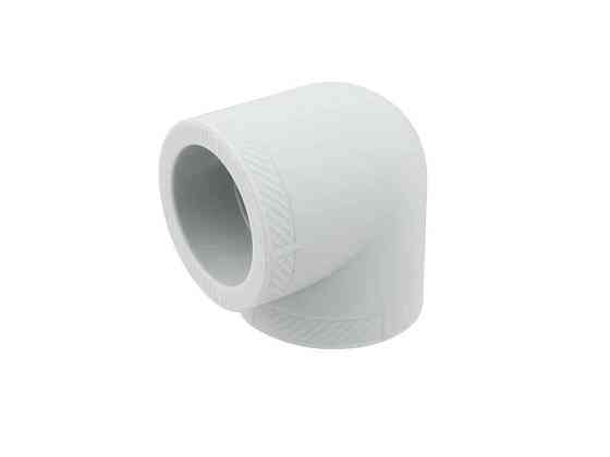Кут 90° d=50 мм PPR RE9050 ТМ RAFTEC Київ