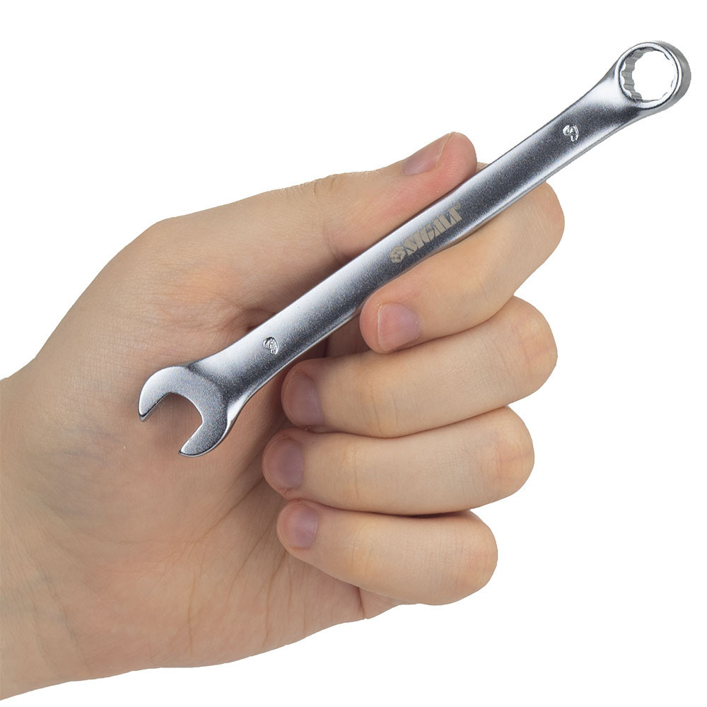 Ключ рожково-накидной 9мм CrV satine SIGMA (6021091) Киев - изображение 7