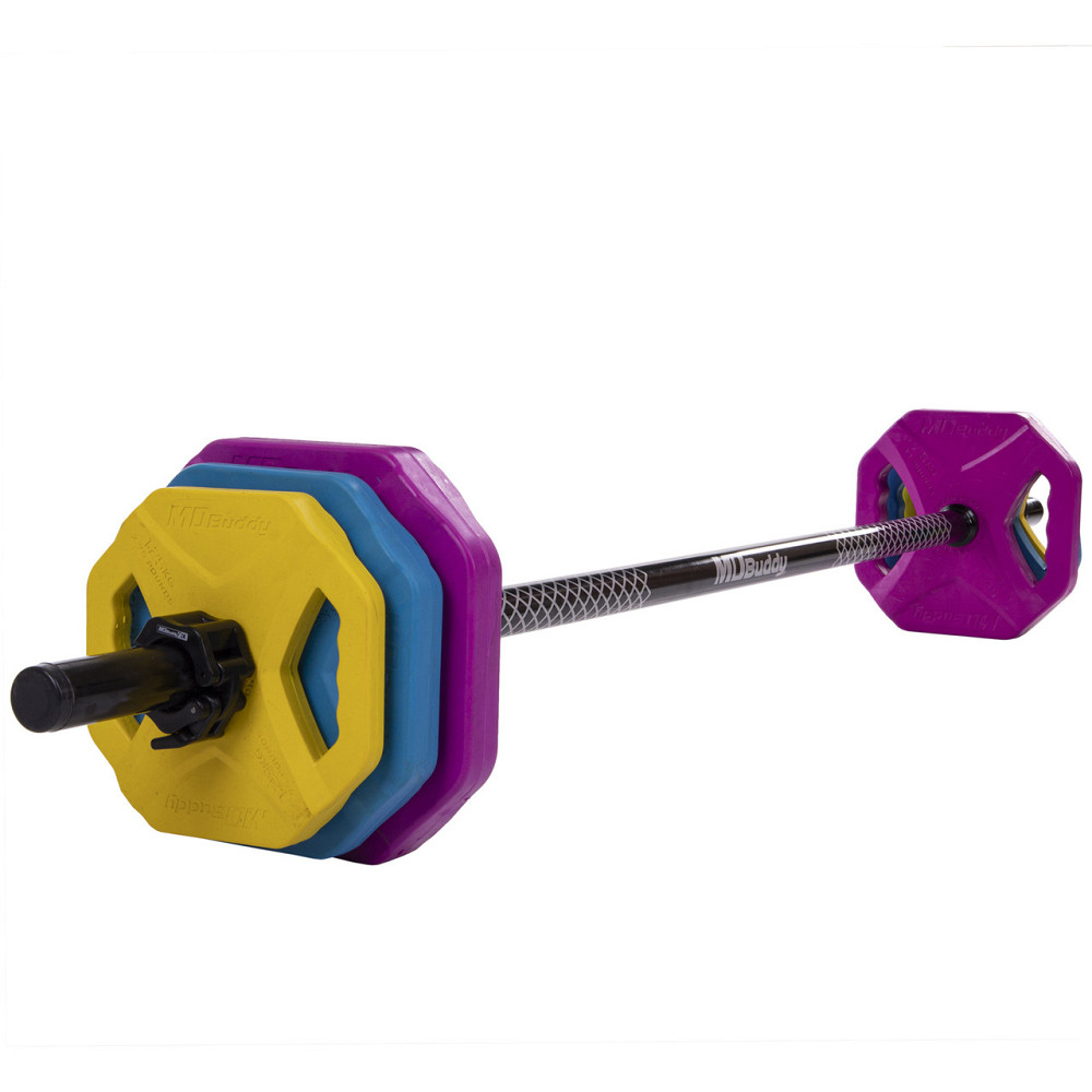 Штанга для фітнесу на 20 кг MDbuddy 2683 довжина-1,4м 30 мм Київ - фото 1