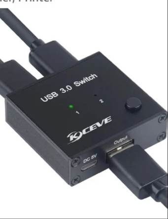Перемикач KCEVE Usb для 2 комп'ютерів Луцк