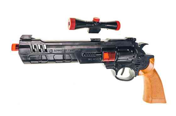 Іграшковий автомат-тріскачка 725 з прицілом Вінниця