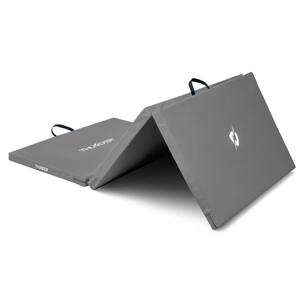 Мат гимнастический THUNDER MG-03, 197 х 100 х 5 см, серый Киев - изображение 5