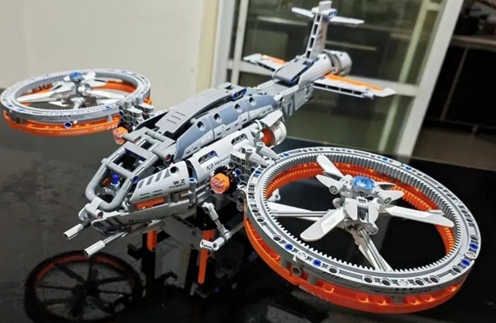 Конструктор большой вертолёт самолёт 1120 блоков Lego Toylinx AVATAR. Харьков - изображение 7