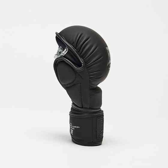 Рукавиці греплінгові для ММА Leone BLACK Edition M (капа в комплекті) Каменское