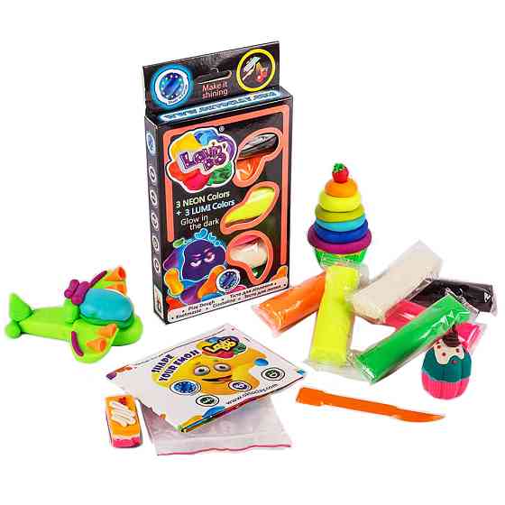 Набір тіста для ліплення TM Lovin'Do Асорті 6 кольорів Люмі 41018 Вінниця