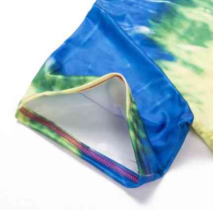 Футболка женская короткая S разноцветный Киев