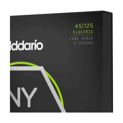 Струни для гітари D&apos;Addario NYXL Bass Light Top / Medium Bottom 5-String (45-125) (NYXL45125) Вінниця