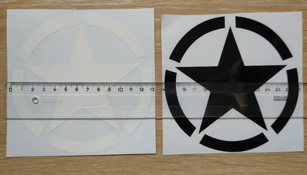 Наклейка на авто Звезда Киев - изображение 6