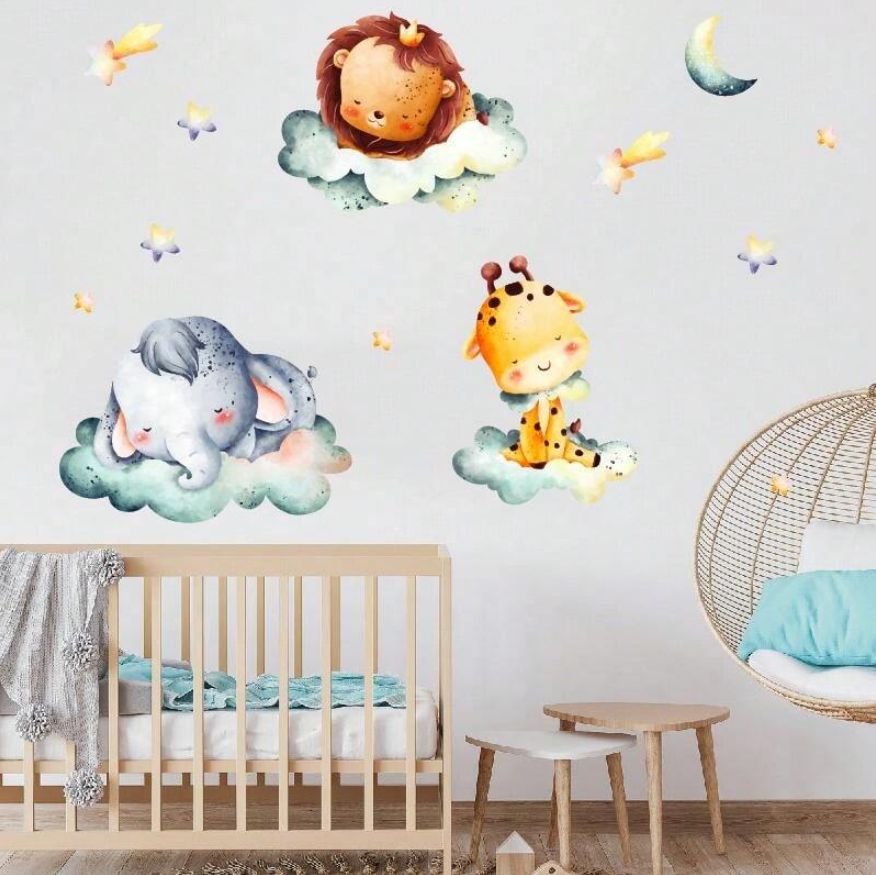 Наклейка виниловая в детскую комнату на стену 