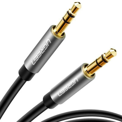 Кабель мультимедійний 3.5mm M to 3.5mm M 0.5m AV119 black Ugreen (10732) Вінниця - фото 8