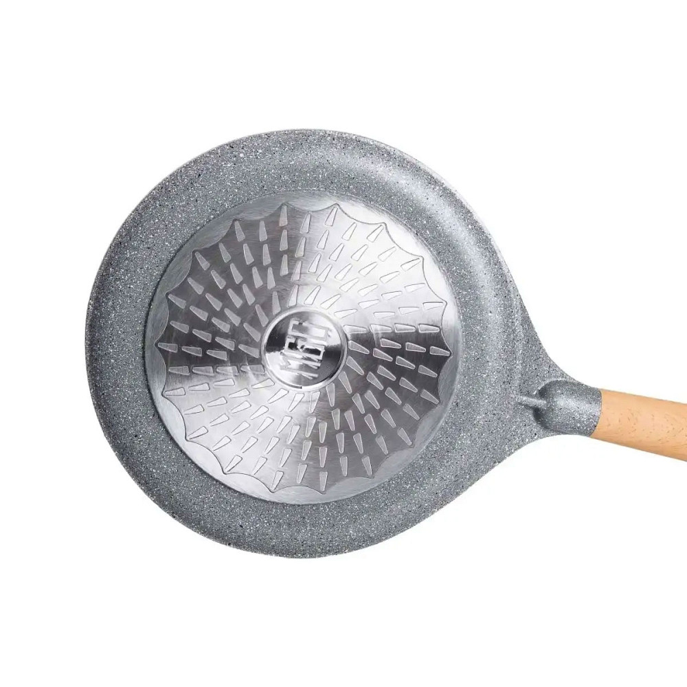 MGC Алюмінієва млинна сковорода з мармуровим антипригарним покриттям Ø 26 см, товсте дно MGC сі Коломия - фото 5