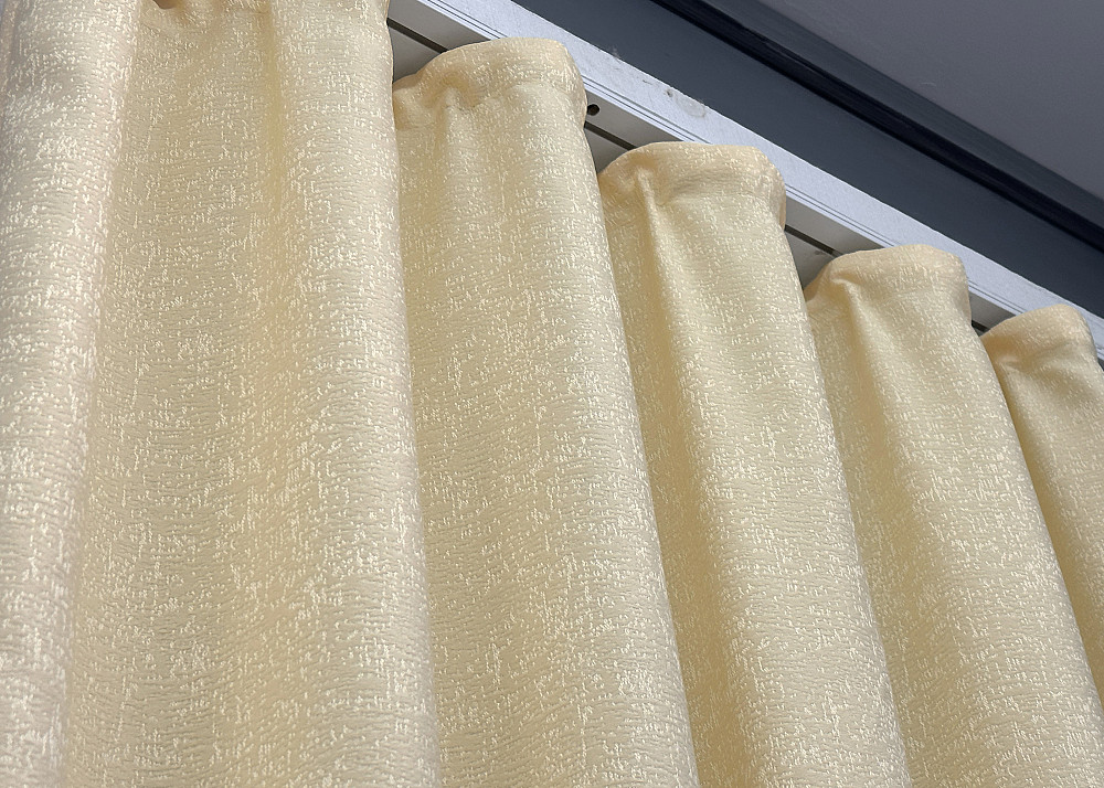 Шторная ткань «Софт» цвет кремовый 1741ш Киев - изображение 5