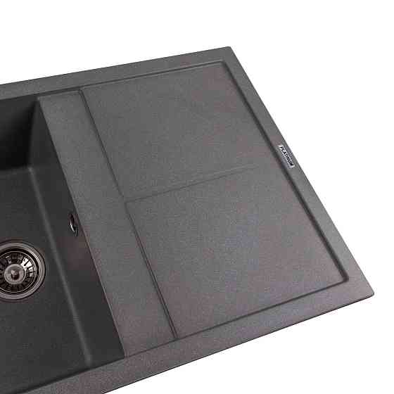 PLATINUM Гранітна мийка для кухні Platinum 7950 Selena матова Сірий мусон Київ