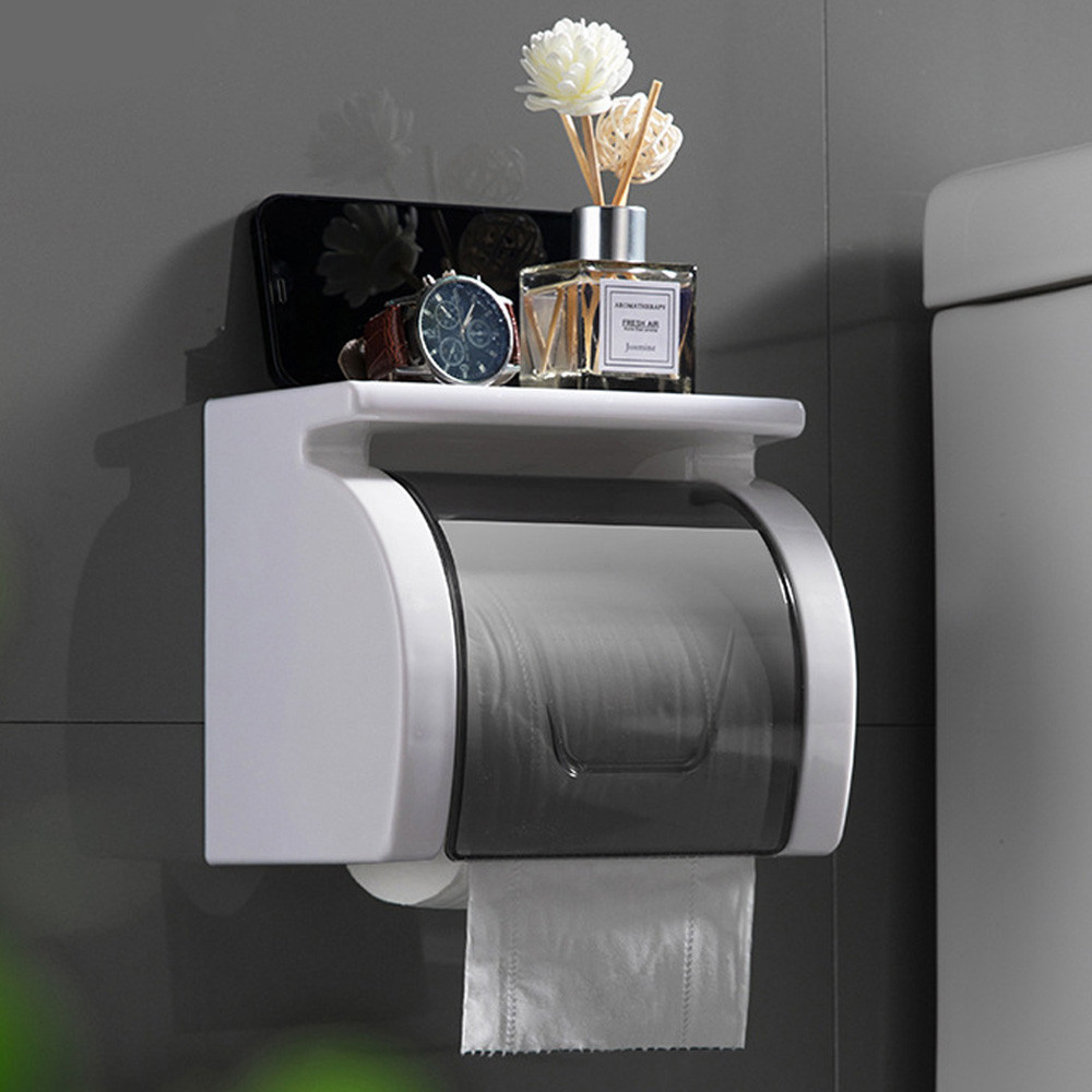 Настінний тримач для туалетного паперу,17,5х15,5х13,5см SBR Київ - фото 1