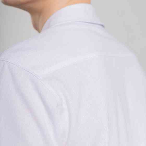 Чоловіча сорочка з коротким рукавом біла Pobedov Marsel Київ