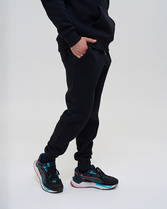 Чоловічий теплий костюм зі штанами та капюшоном — Байка тринитка Tom John 93424 Київ - фото 3