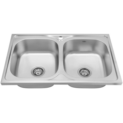 Мойка кухонная Kroner Satin-5080Z08180N (CV022822) Винница - изображение 3