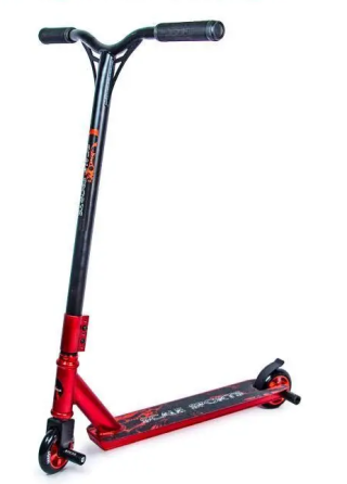 Трюковый самокат Storm + Пегги от Scale Sports на подшипниках Abec-9 Красного цвета Одесса