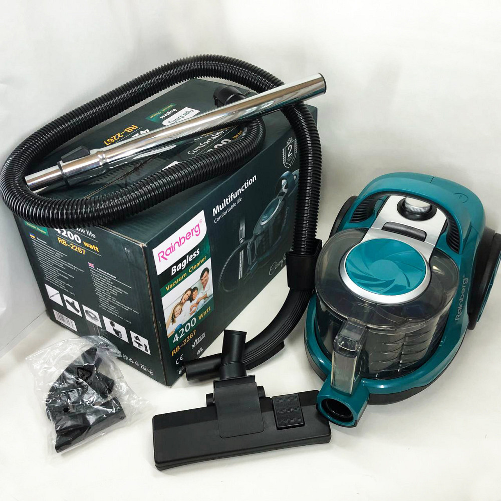 Домашний пылесос для дома, Колбовый пылесос для уборки пыли уборки дома качественный LG-84 Киев - изображение 4