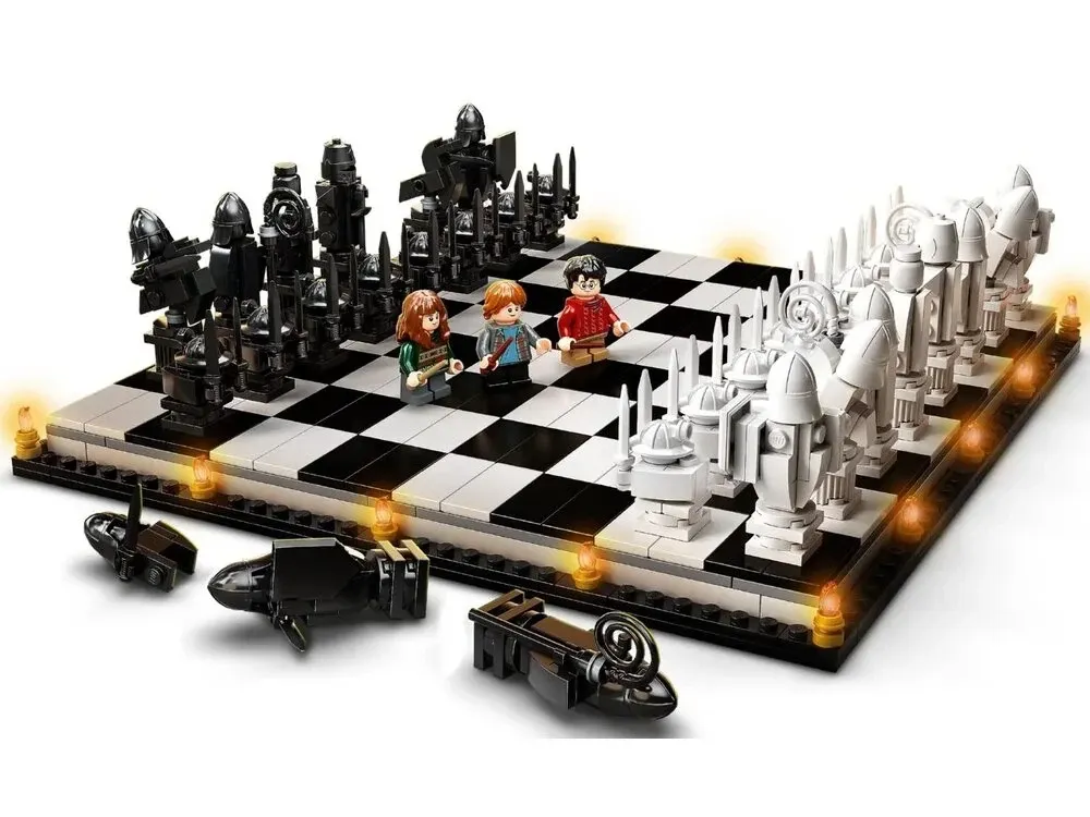 Конструктор Harry Potter Гоґвортс: чарівні шахи, 876 деталей сумісний із lego-лего Київ - фото 1