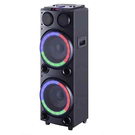 Бездротова акустична система HS-TD1246 з підсвічуванням та мікрофоном Київ