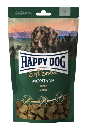 Лакомство Happy Dog Soft Snack Montana для собак больших пород (конина/картофель), 100 г Винница