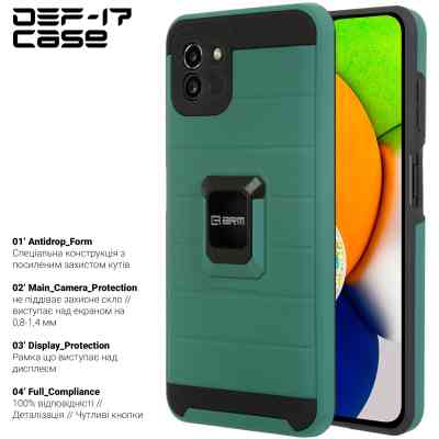 Чехол для мобильного телефона Armorstandart DEF17 case Samsung A03 (A035) Military Green (ARM61351) Винница