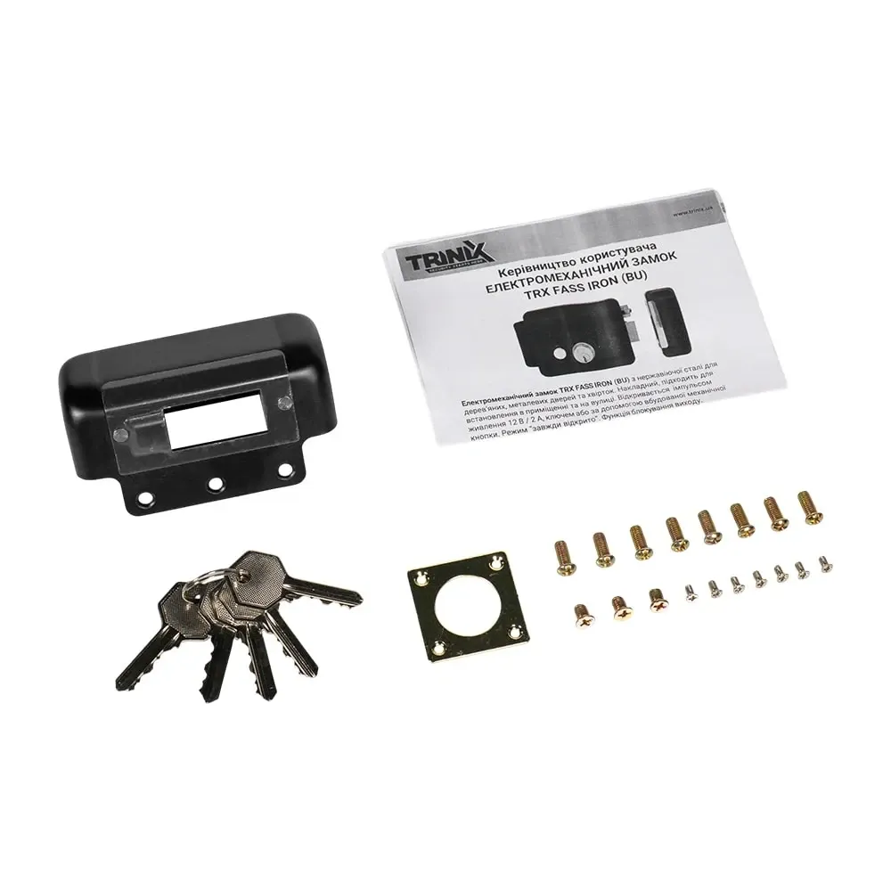 Замок електромеханічний Trinix TRX Fass Iron (BU) (64-00003) Київ - фото 10