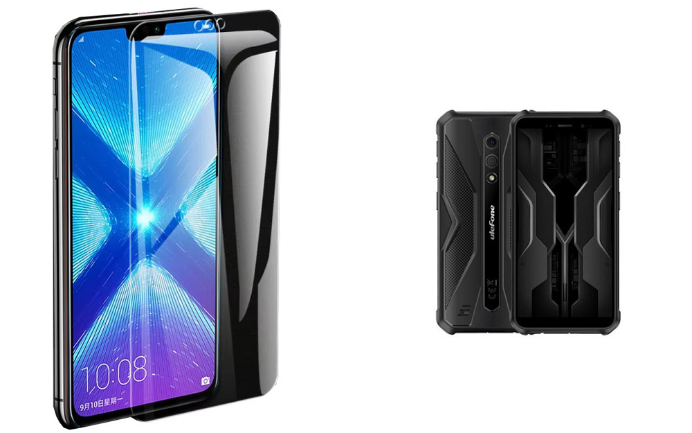 Захисне скло NeoGlass для Ulefone Armor X12, Armor X12 Pro – надпрозоре та стійке Київ - фото 2