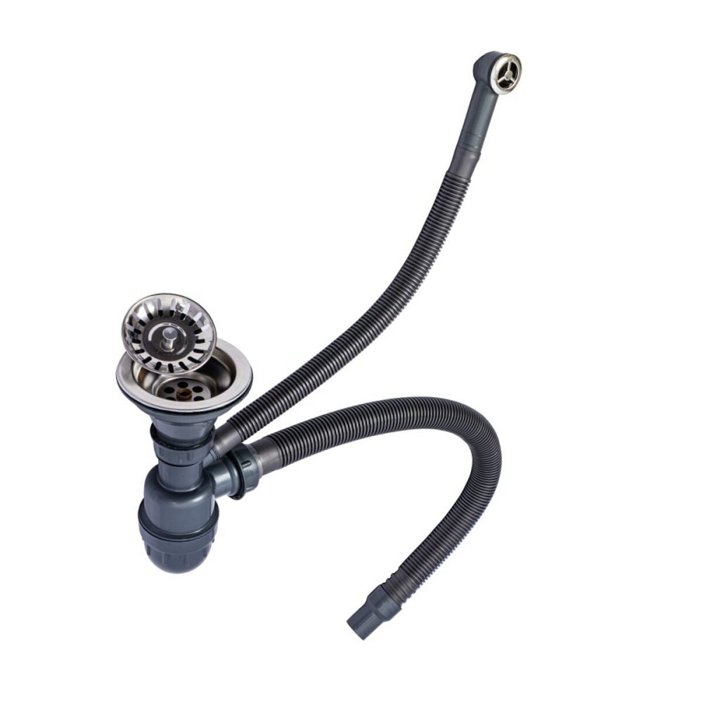 Сифон одинарний для гранітних мийок VALESO (арт. 505) Коломыя - изображение 1