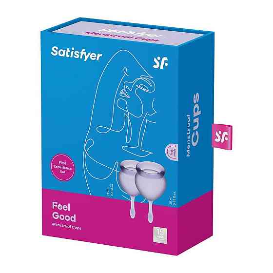 Менструальні чаші - Satisfyer Feel Good Violet Sex Aura Київ