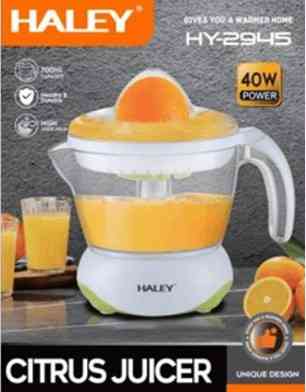 Електрична соковижималка для цитрусових Haley HY-2945 40Вт, прес для цитрусових та апельсинів, цитрус-прес Одеса