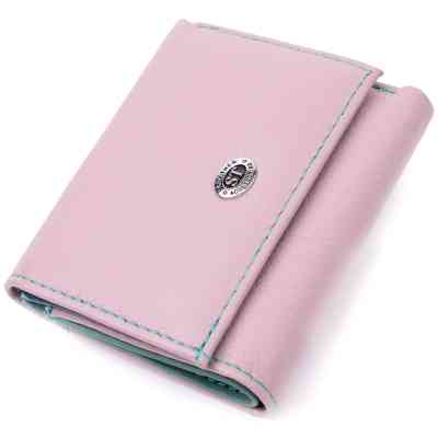 Гаманець ST Leather З натуральної шкіри Бежевий (19503) Вінниця