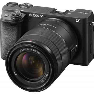 Цифровой фотоаппарат Sony Alpha 6400 kit 18-135 Black (ILCE6400MB.CEC) Винница
