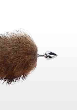 Анальный хвост с металлической пробкой Foxtail Buttplug TABOOM Sex Aura Киев