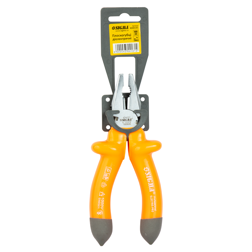 Sigma Плоскогубцы диэлектрические 160мм 1000В SIGMA (4344161) Коломыя - изображение 3