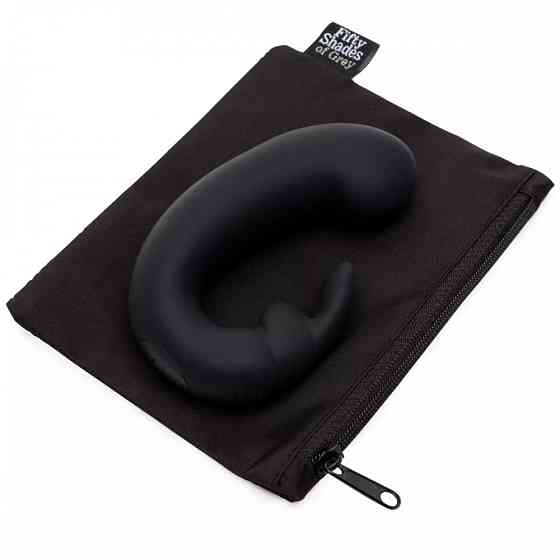 Подвійний вібратор кролик Fifty Shades of Grey Sensation Rechargeable G-Spot Rabbit Vibrator Sex Aura Київ