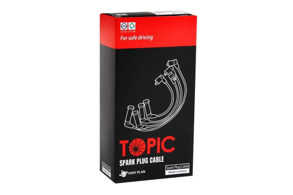 Провода свечные Lanos 1.5 с метал. колпачками Topic (Aveo 1.5) Винница - изображение 2