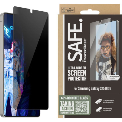 Скло захисне PANZERGLASS Privacy Samsung Galaxy S25 Ultra Ultra-Wide Fit (PG_SARPUWFG38488) Вінниця - фото 1