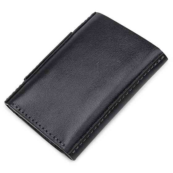 Мужское кожаное портмоне GRANDE PELLE 11511 Синий Киев