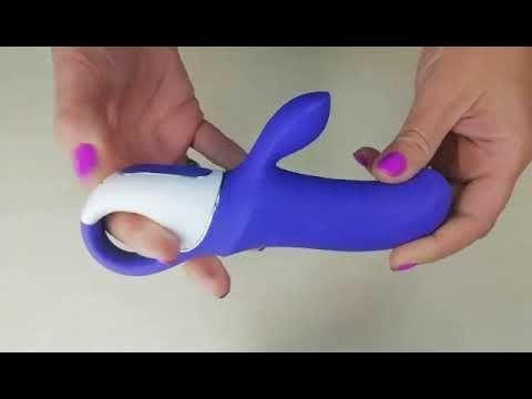Потужний вібратор-кролик Satisfyer Vibes Magic Bunny, два мотори, литий силікон, 12 режимів роботи Sex Aura Київ - фото 3
