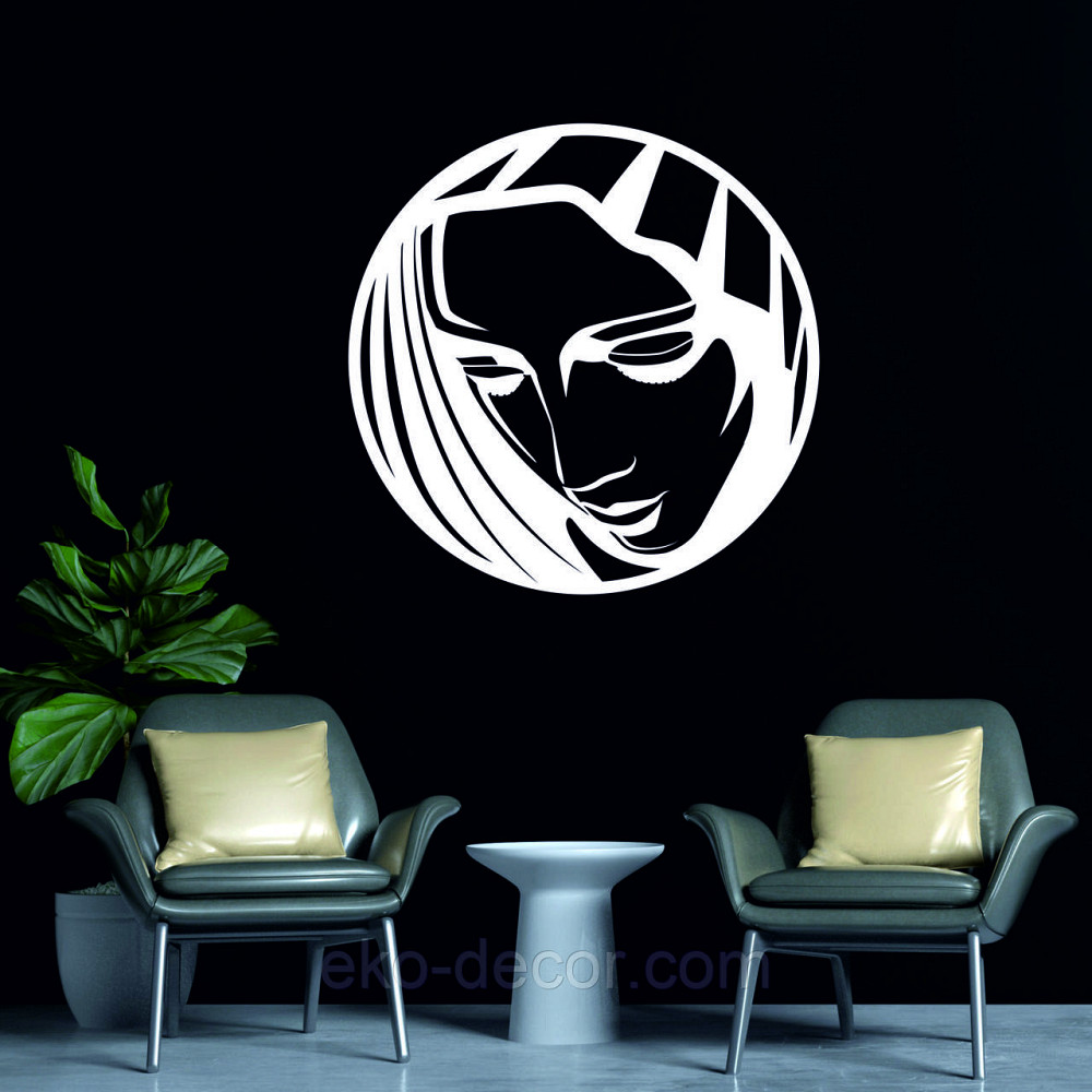 Декоративне настінне Панно «Сонеслава Матір», Декор на стіну 50*50 см, Білий Київ - фото 5