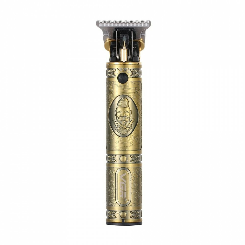 Профессиональная машинка для стрижки, окантовочная машинка VGR V-085 (Бронза) Киев - изображение 3