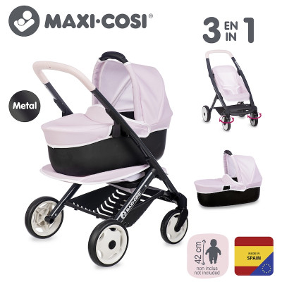 Коляска для кукол Smoby Maxi-Cosi 3 в 1. розовая жемчужина со съемной люлькой, 55 x 39 x 64 см, 3+ (7600253121) Винница - изображение 6